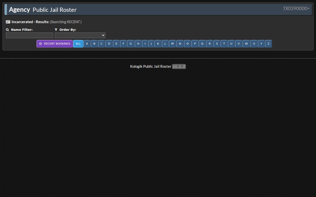 Clay County arrest lookup through the Kologik jail roster