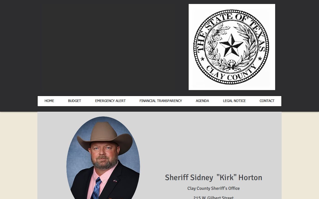Clay County Sheriff records and jail resource page